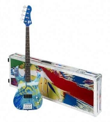damien hirst flea color bass guitars 1 620x413