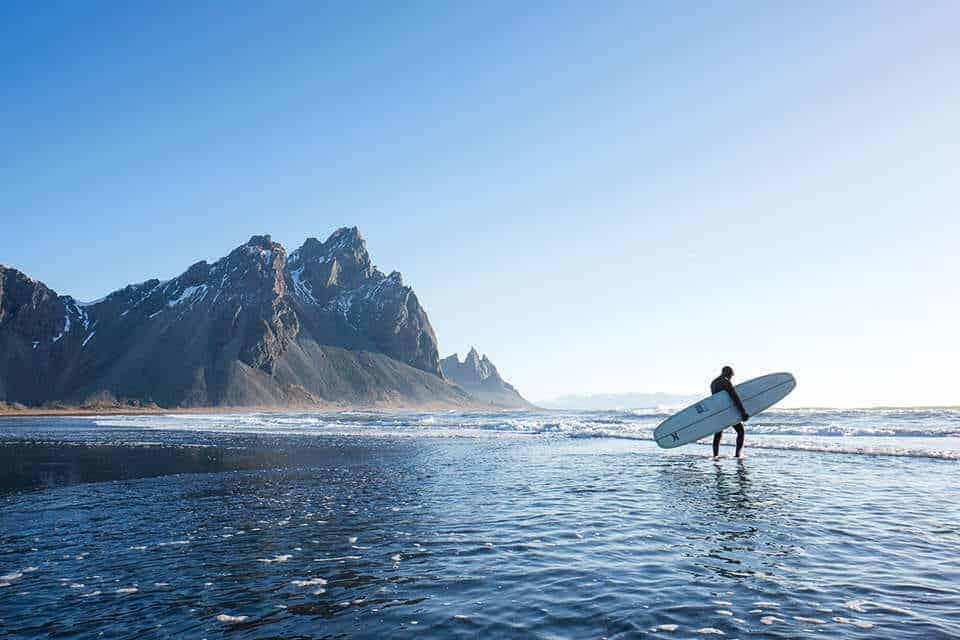 Surfen in IJsland en Rusland
