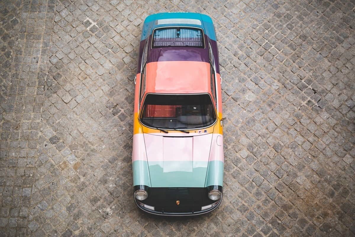 Porsche 911 in mooie kleuren