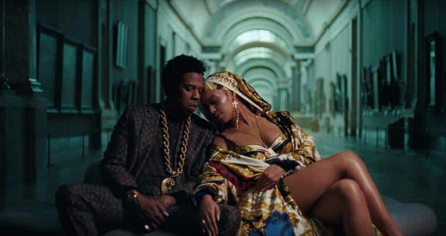 JAY-Z en Beyoncé in het Louvre