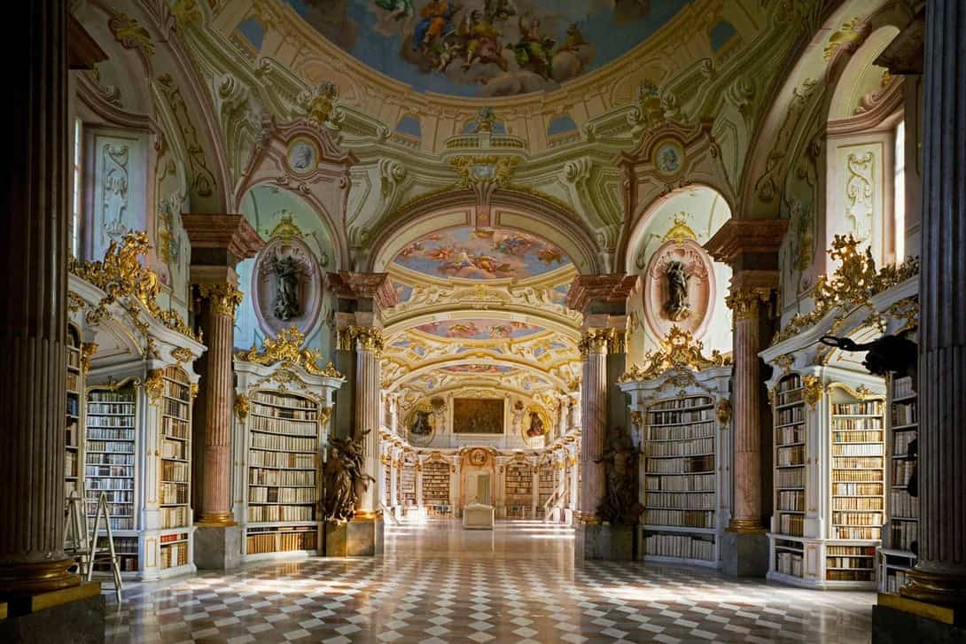 Stiftsbibliothek Admont, Oostenrijk