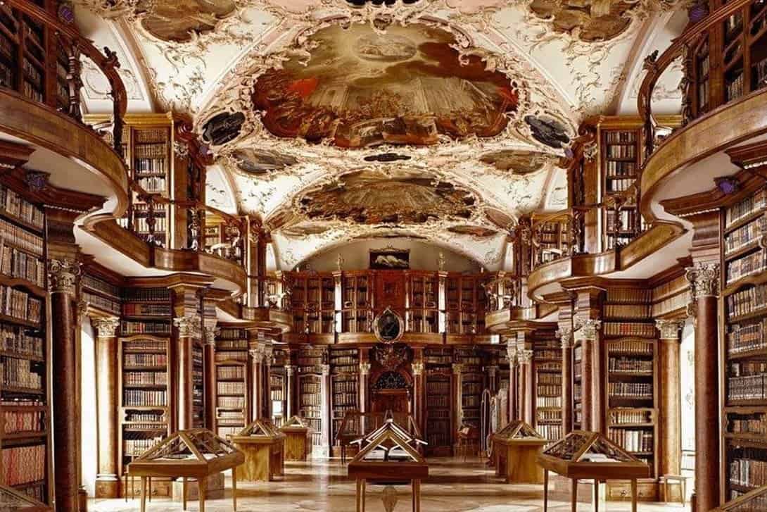 Stiftsbibliothek Sankt Gallen, Zwitserland