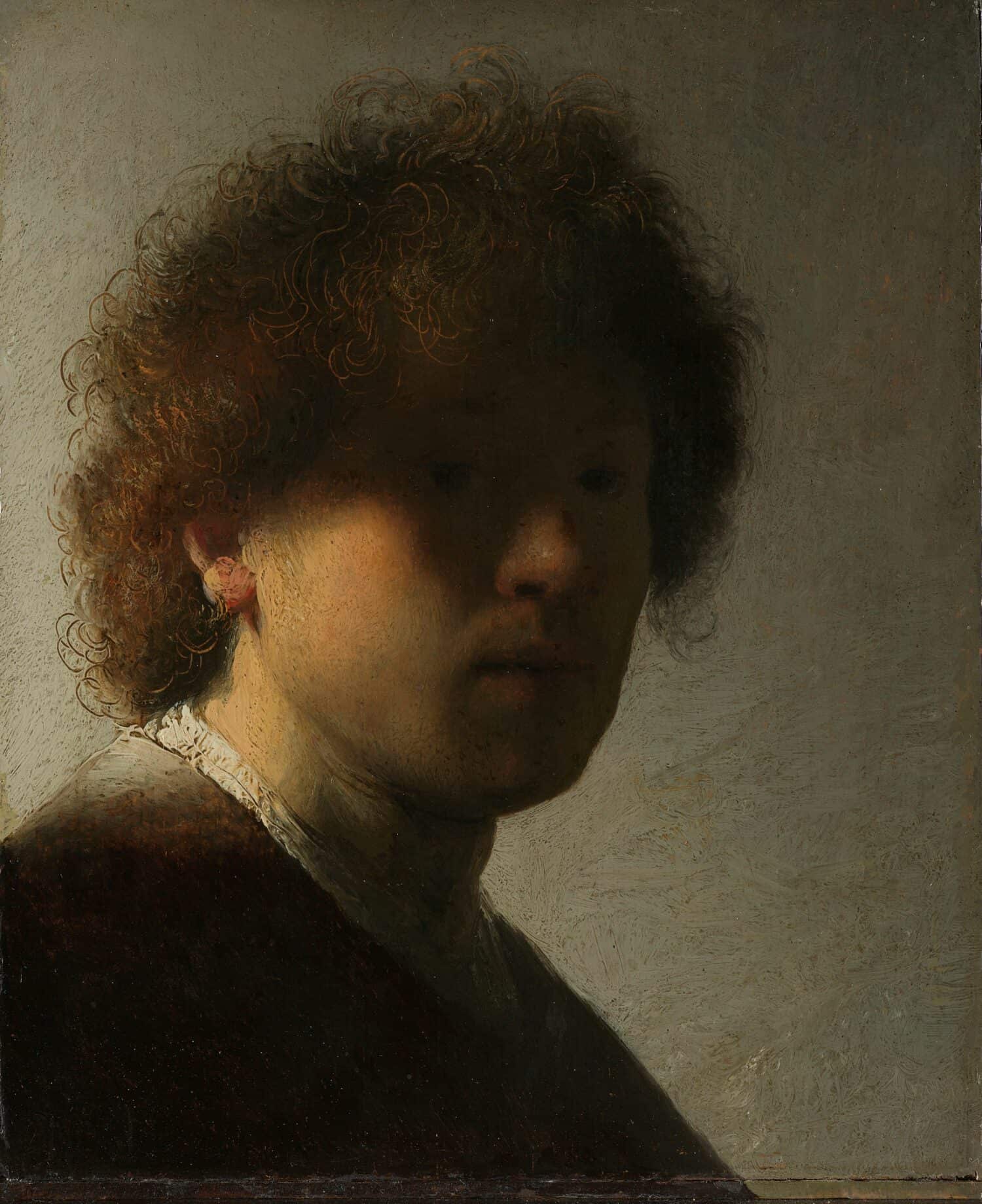 Rembrandt van Rijn - Zelfportret circa 1628