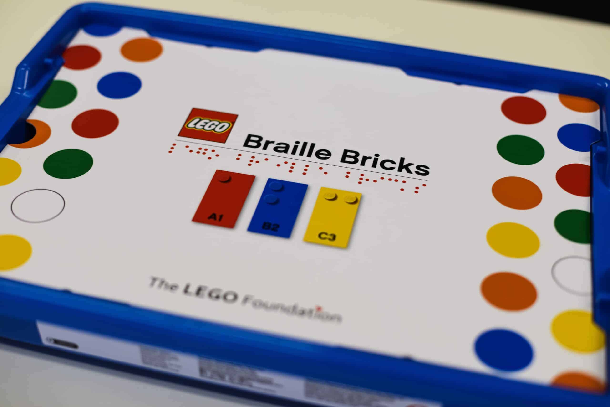 LEGO-stenen met braille