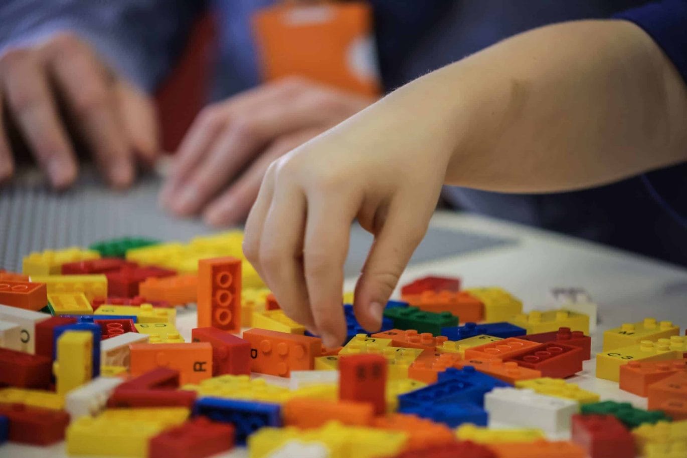 LEGO-stenen met braille