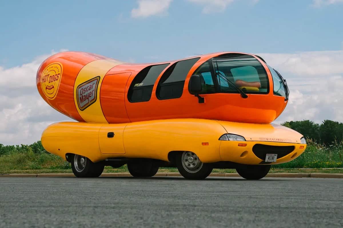 Hotdog op wielen