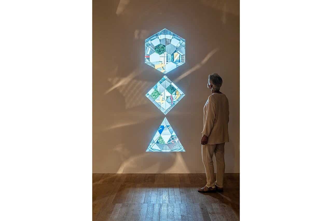 Your planetary window, detail, 2019. Anders Sune Berg. Courtesy the artist; neugerriemschneider, Berlin; Tanya Bonakdar Gallery, New York / Los Angeles. © 2019 Olafur Eliasson