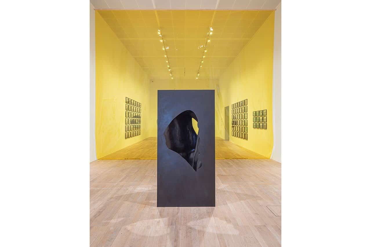 The presence of absence pavilion, 2019. Anders Sune Berg. Courtesy the artist; neugerriemschneider, Berlin; Tanya Bonakdar Gallery, New York / Los Angeles. © 2019 Olafur Eliasson