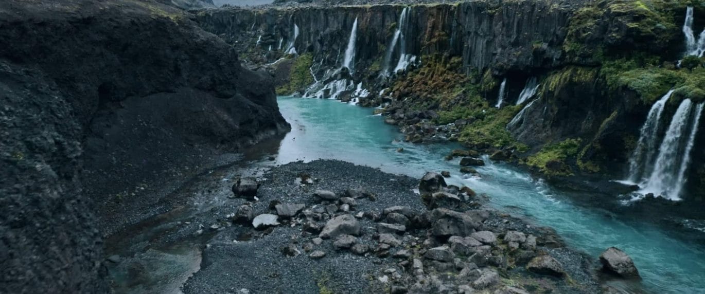 IJsland bekeken met een drone