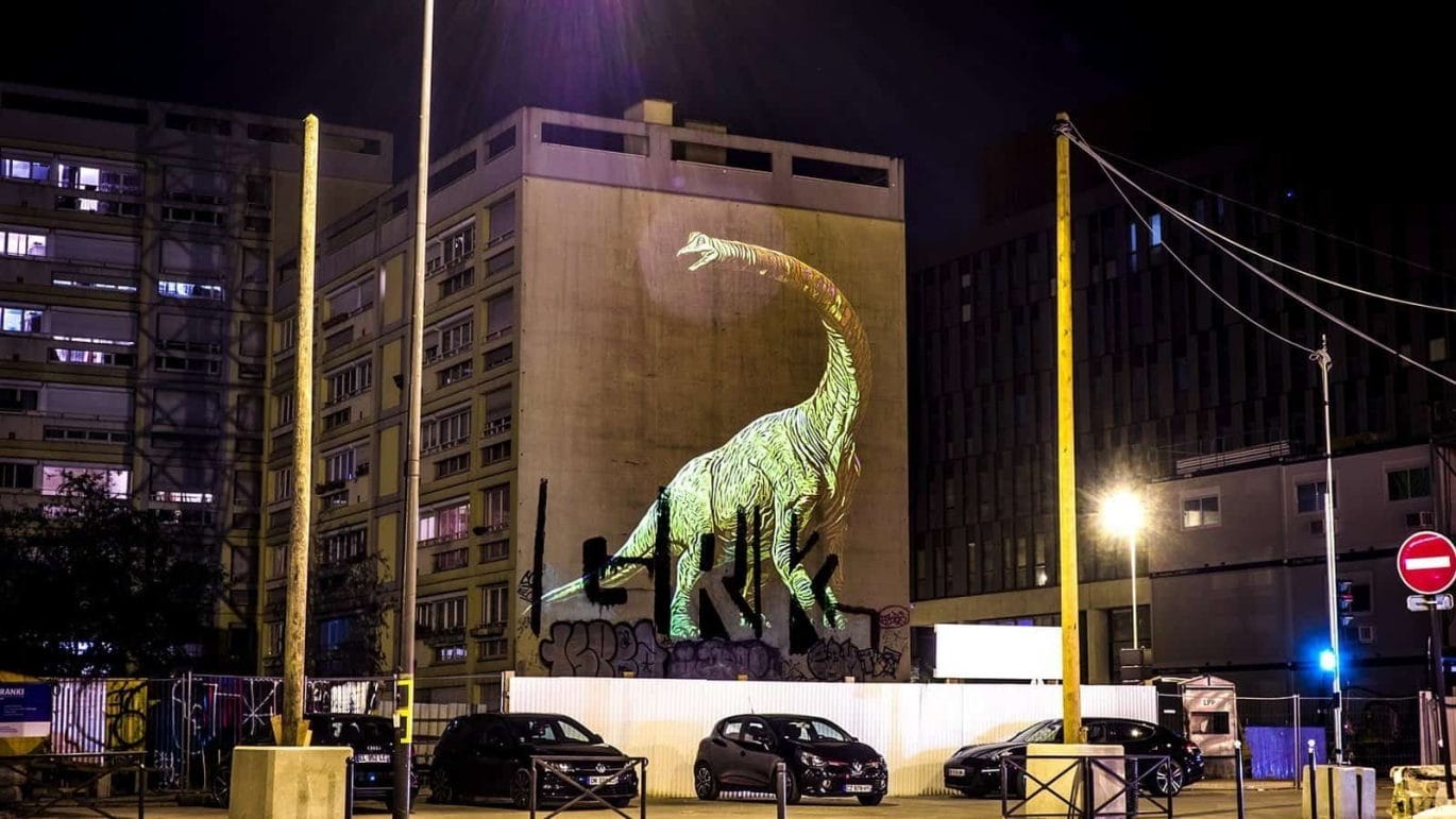 Dinosaurus in Parijs