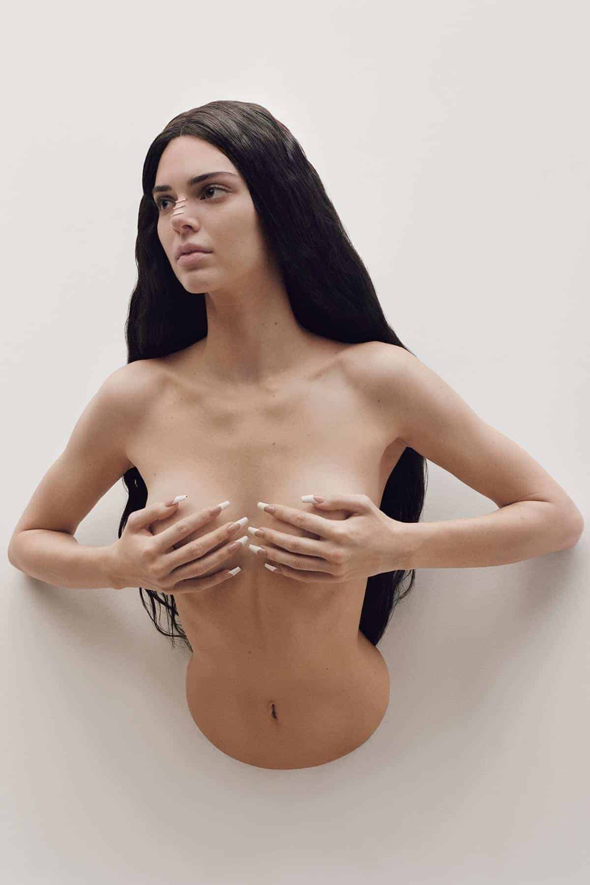 Maurizio Cattelan fotografeert Kendall Jenner