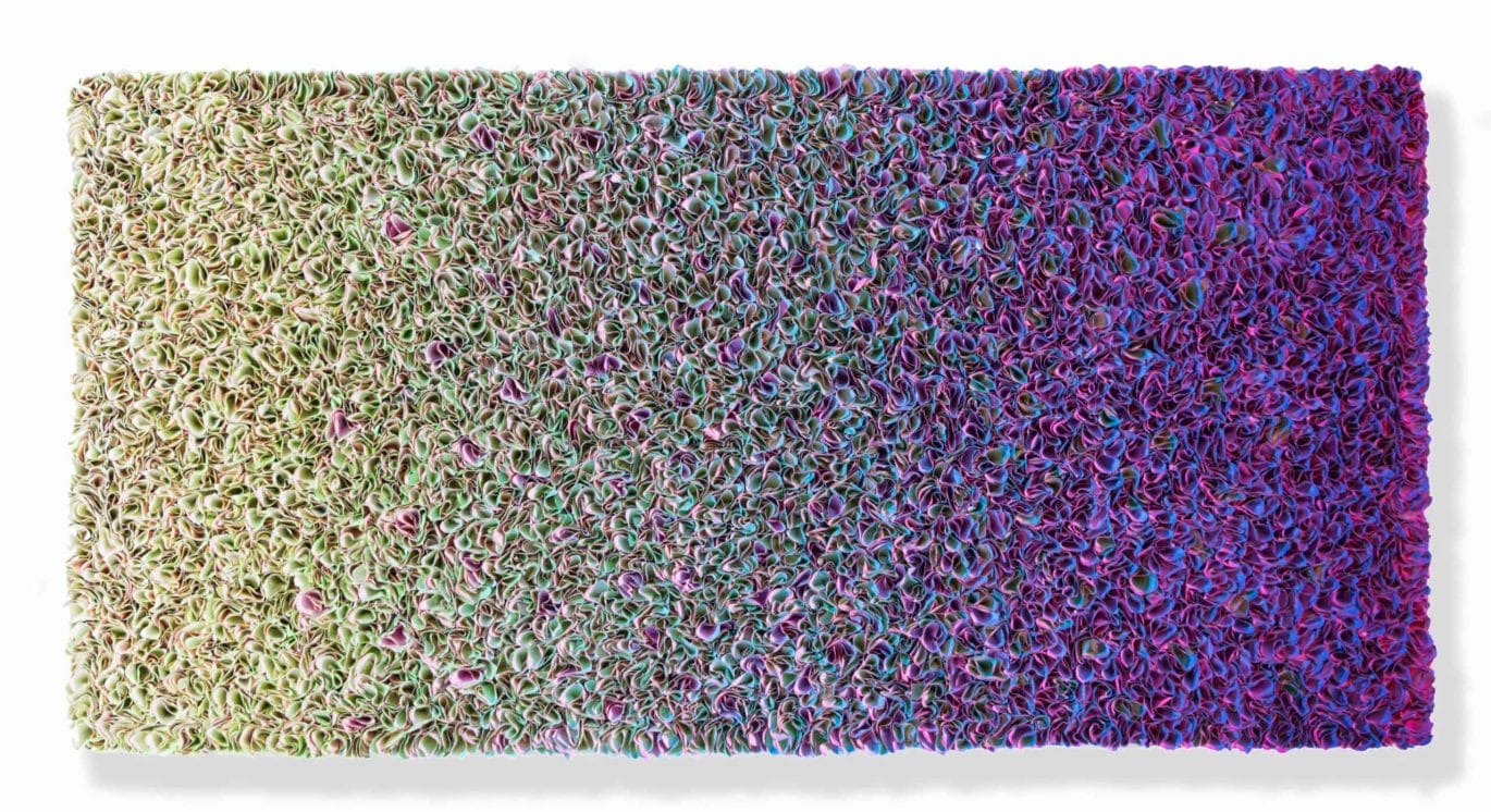 Zhuang Hong Yi - Flowerbed Colorchange (2019), 75x150cm - Courtesy SmithDavidson Gallery