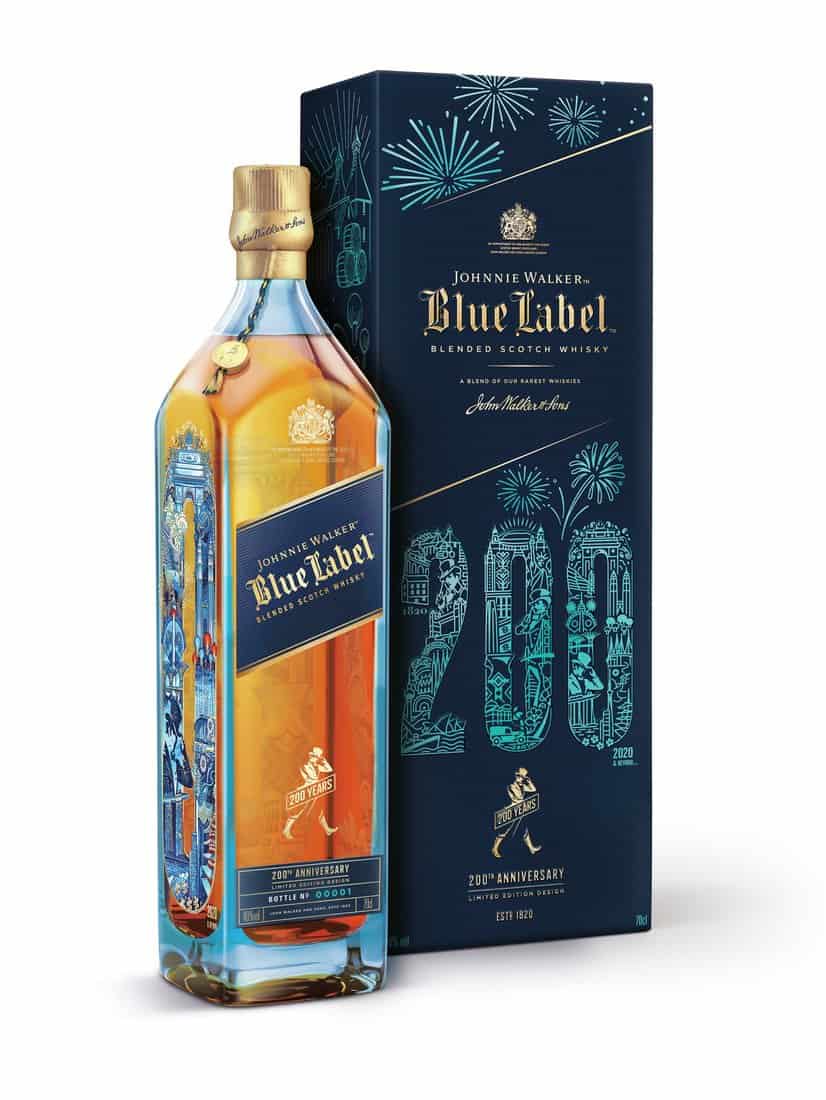 Johnnie Walker Blue Label 200th Anniversary Limited Edition Design