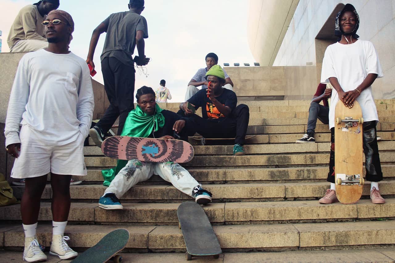 Off-White en Daily Paper bouwen skatepark in Ghana