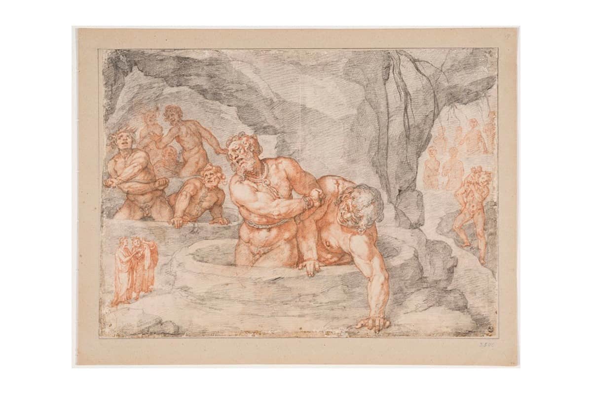 Het Uffizi toont zeldzame tekeningen van De goddelijke komedie