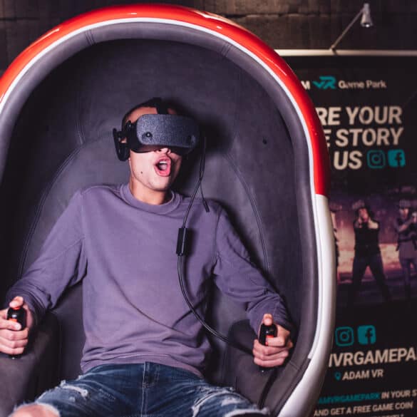 Virtuele achtbaan Amsterdam