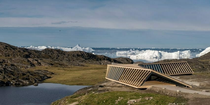 Dorte Mandrup bouwt bezoekerscentrum IJsfjord van Ilulissat