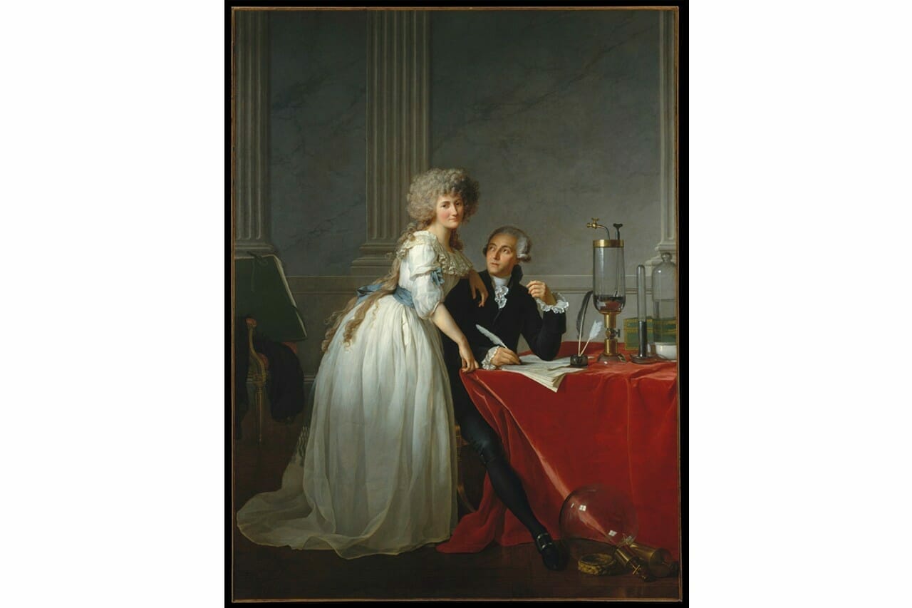 Antoine Laurent Lavoisier (1743–1794) and Marie Anne Lavoisier (Marie Anne Pierrette Paulze, 1758–1836) (1788)