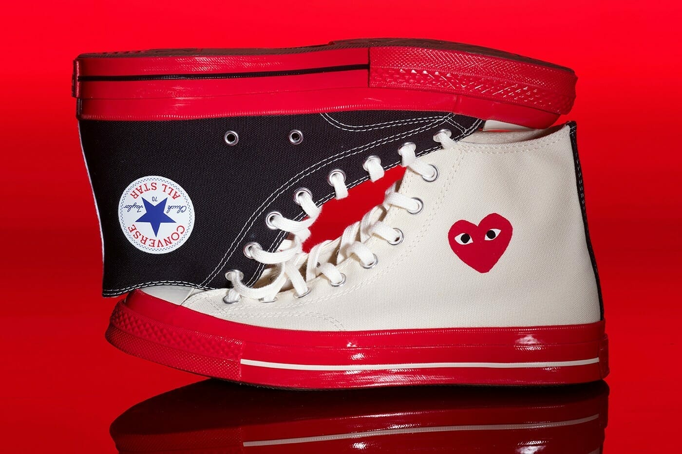 COMME des GARCONS geeft de All Star een kleurige update Mixed Grill