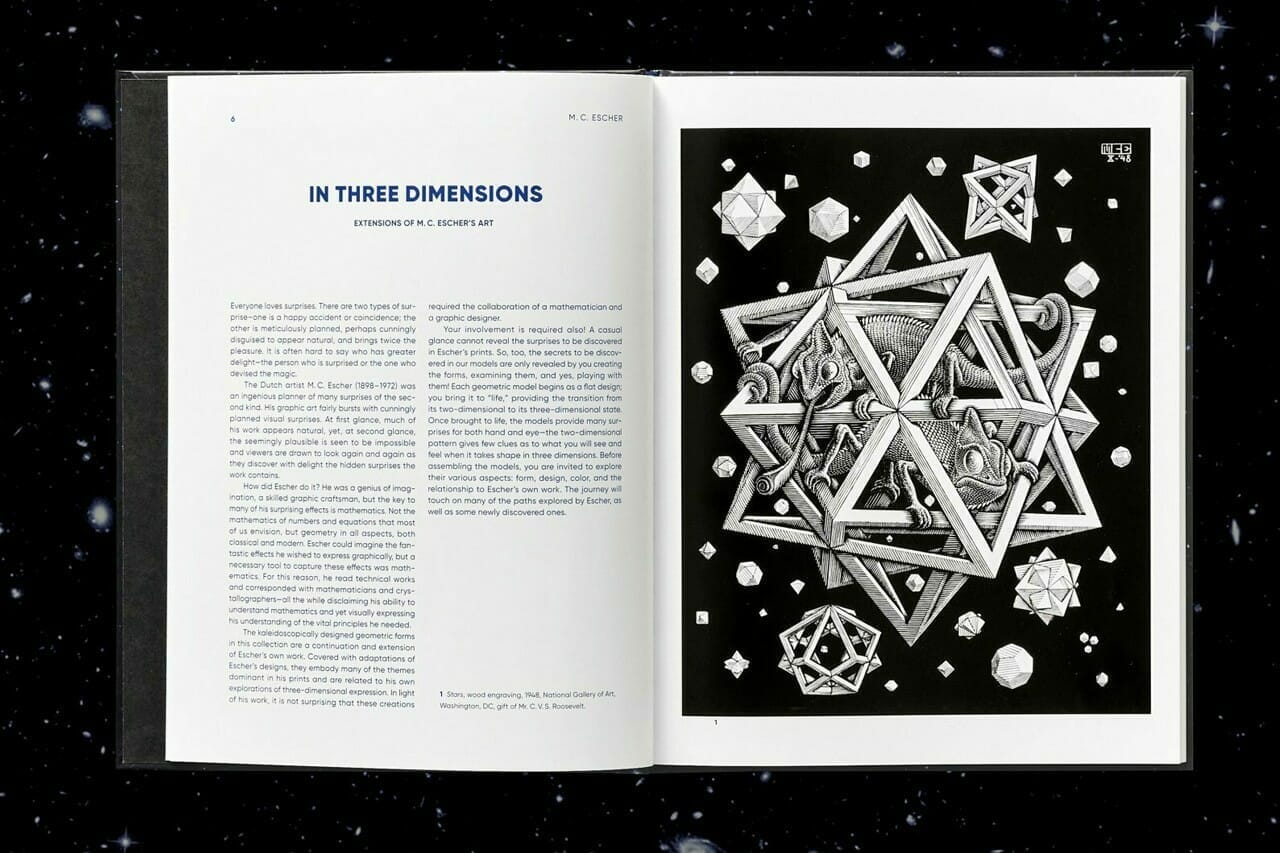 Lekker knutselen met M. C. Escher en Taschen