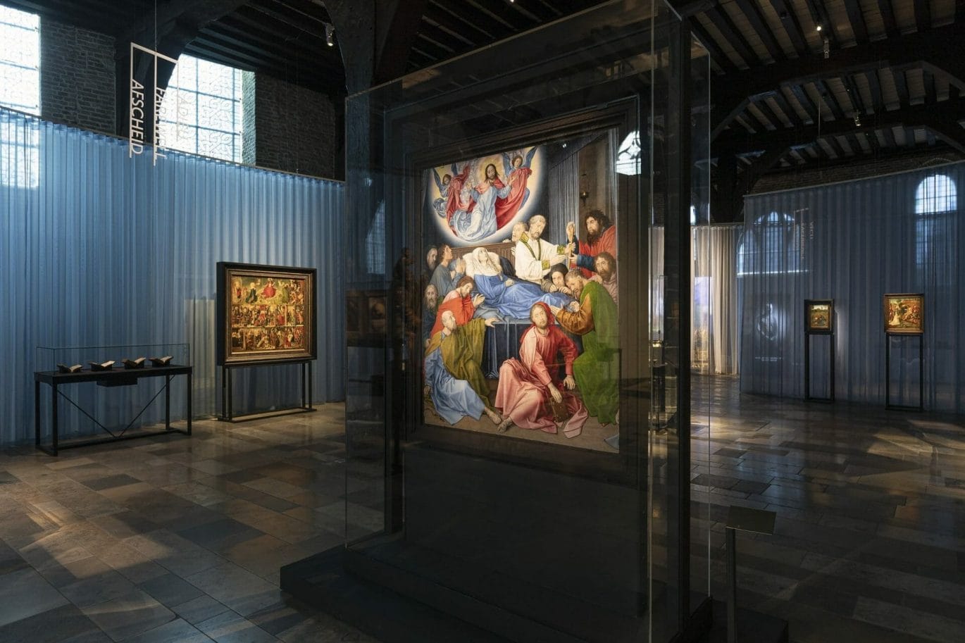Zaalzicht Oog in oog met de Dood, (c) Musea Brugge