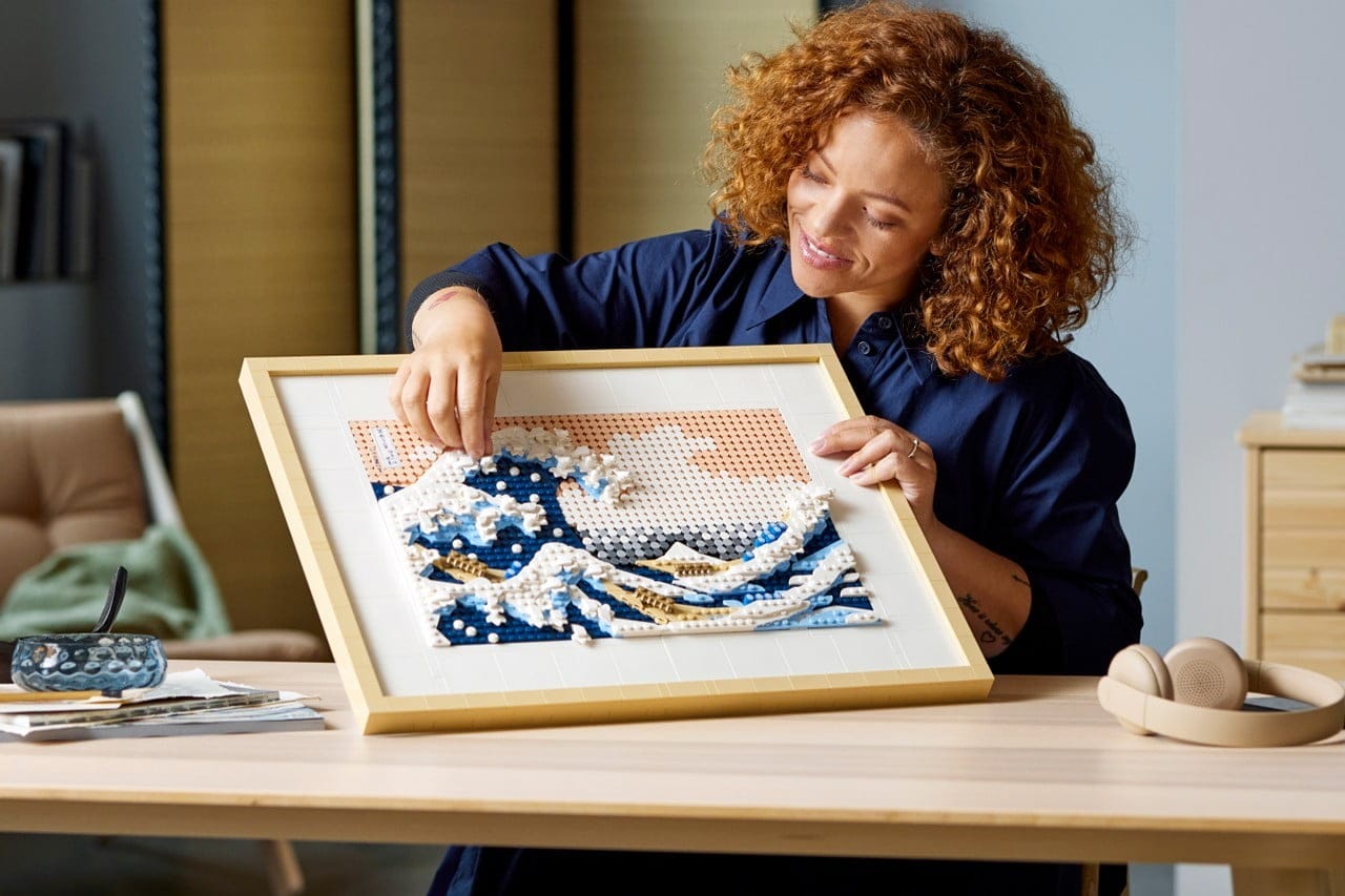 LEGO Art presenteert De grote golf van Kanagawa