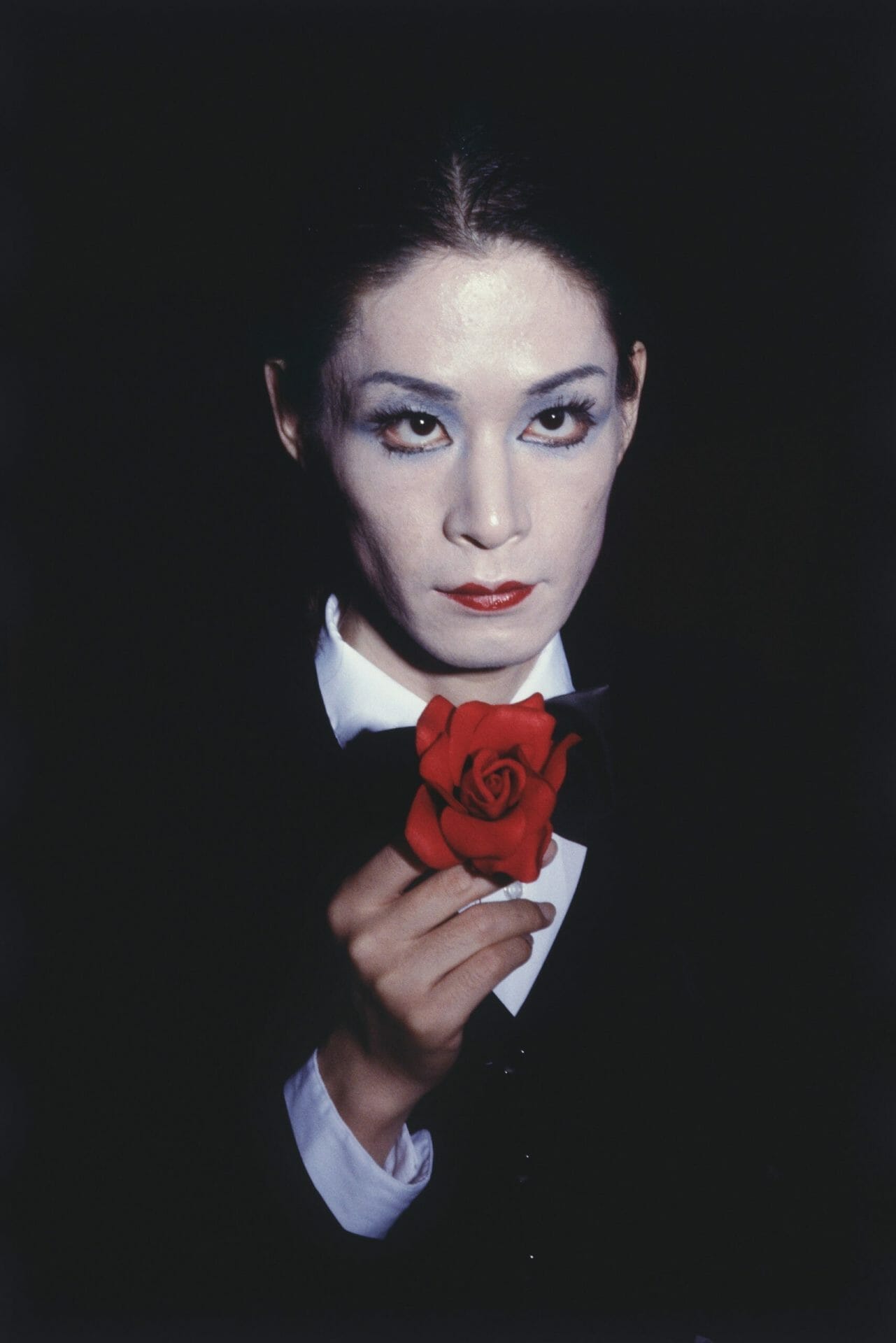 Julia with Rose N.D. © Erika Yasuda (1979-1984)