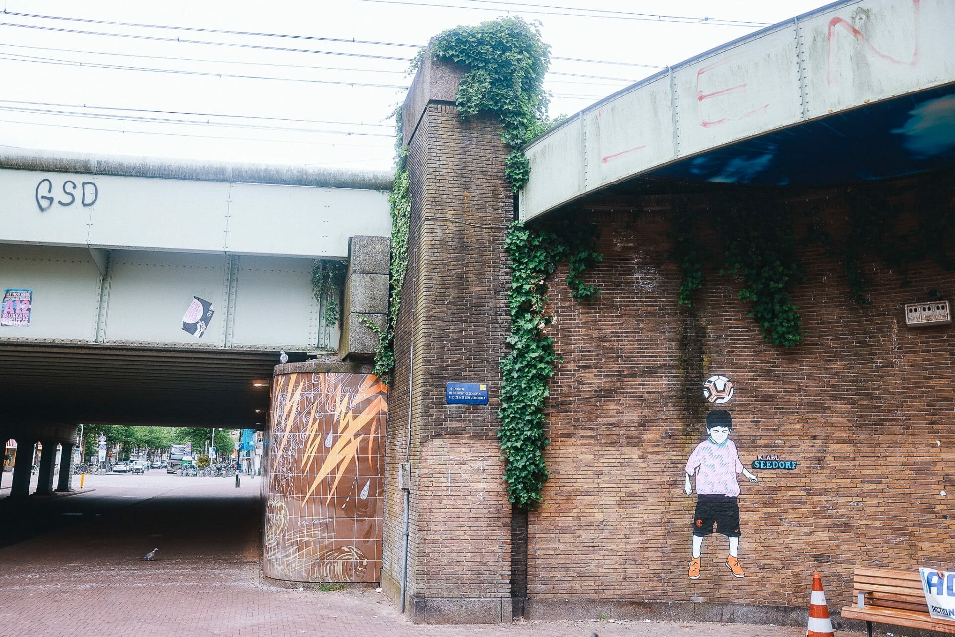 KLABU - Kamp Seedorf - murals Amsterdam