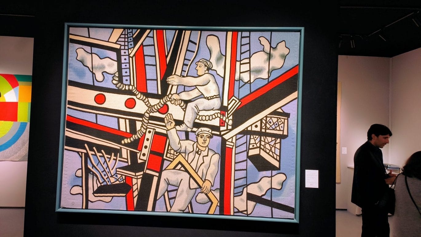 Galerie Hadjer toont prachtige wandtapijten van Fernand Léger