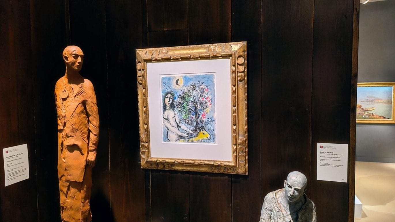Marc Chagall en Valerius De Saedeleer bij Francis Maere Fine Arts