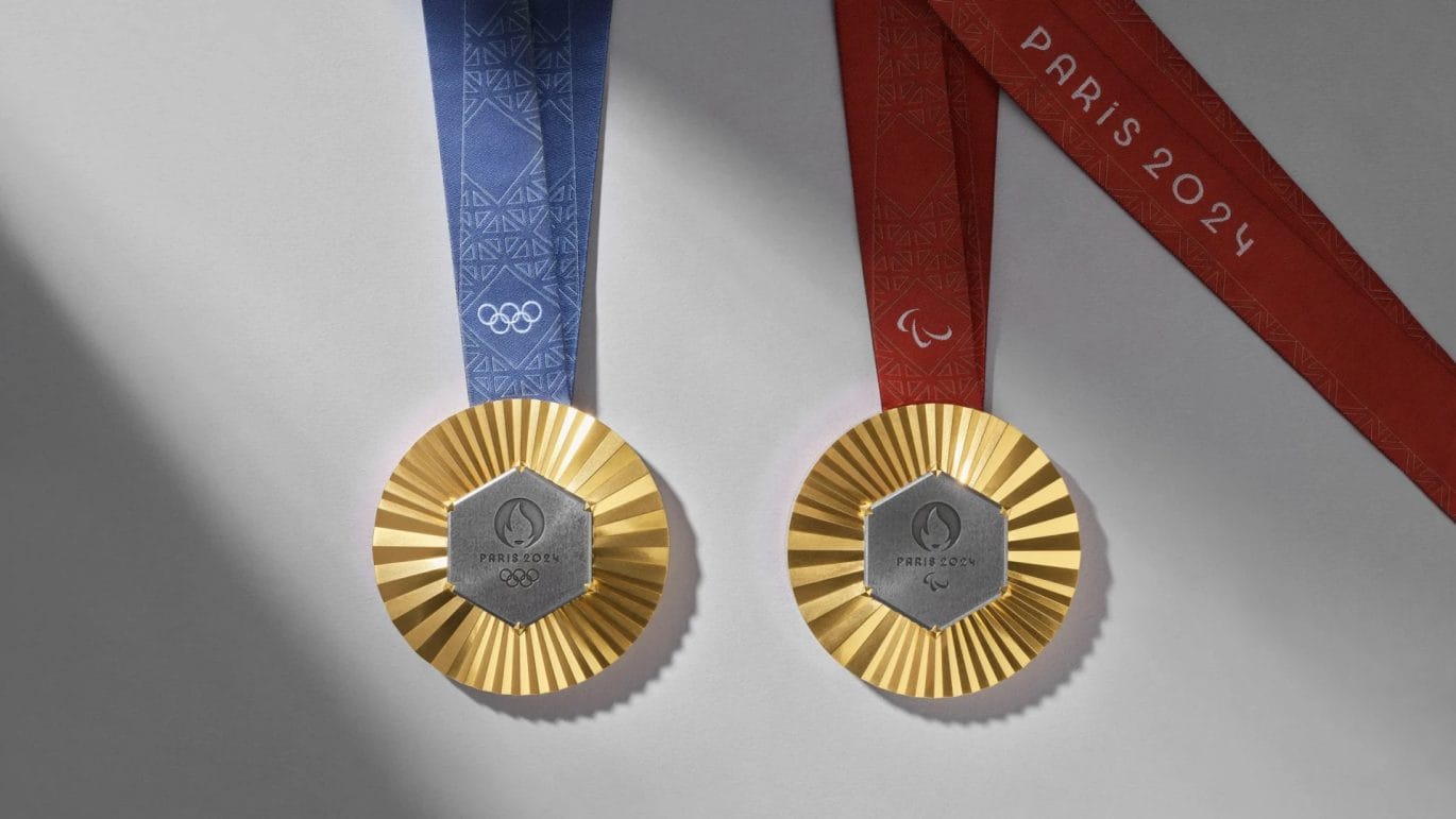 Olympische medaille voor Parijs 2024