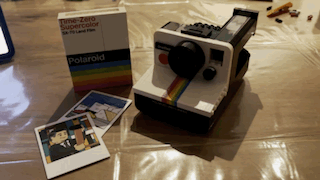LEGO Polaroid OneStep SX-70 camera