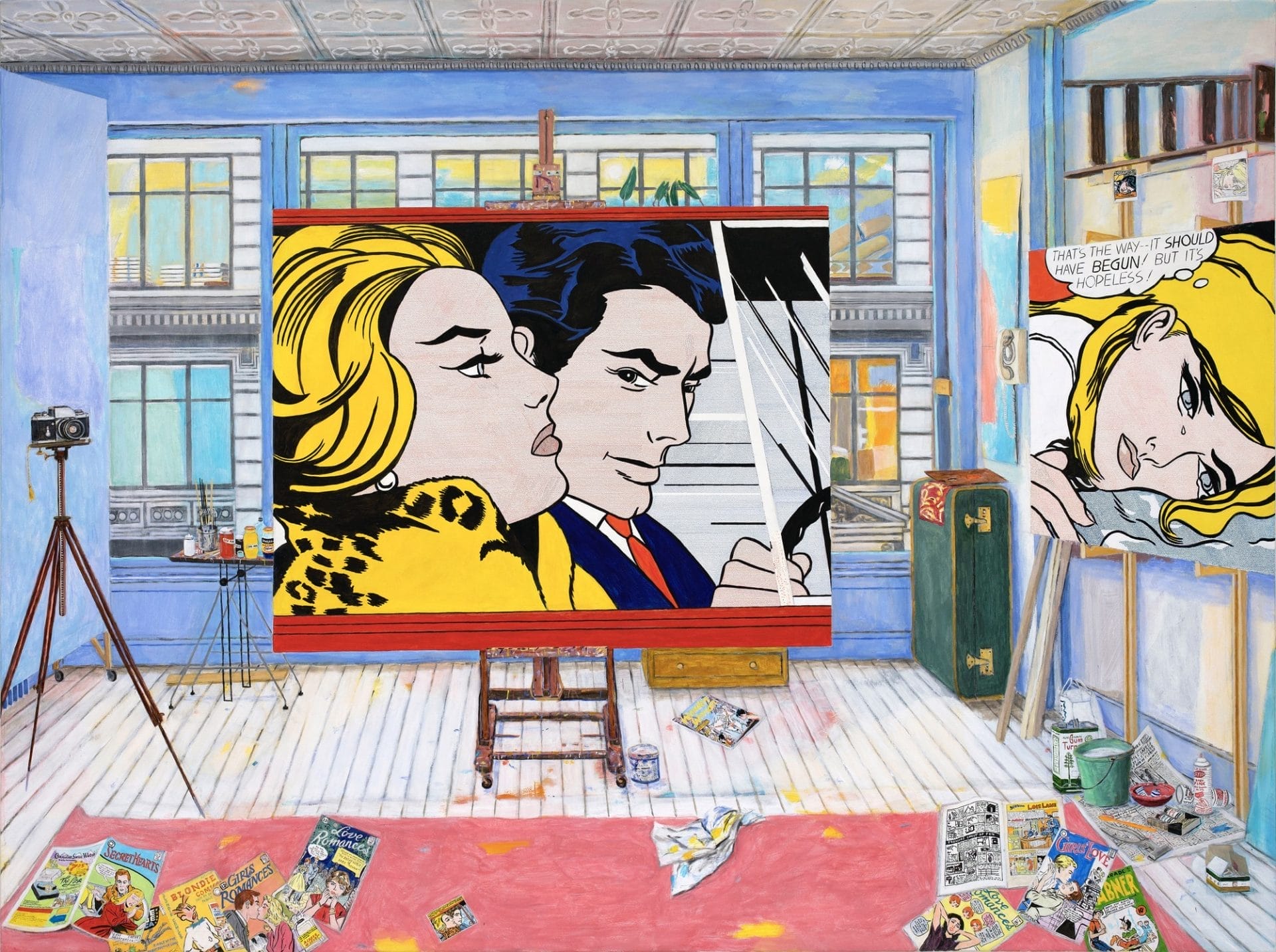 Damian Elwes - Studio Visit