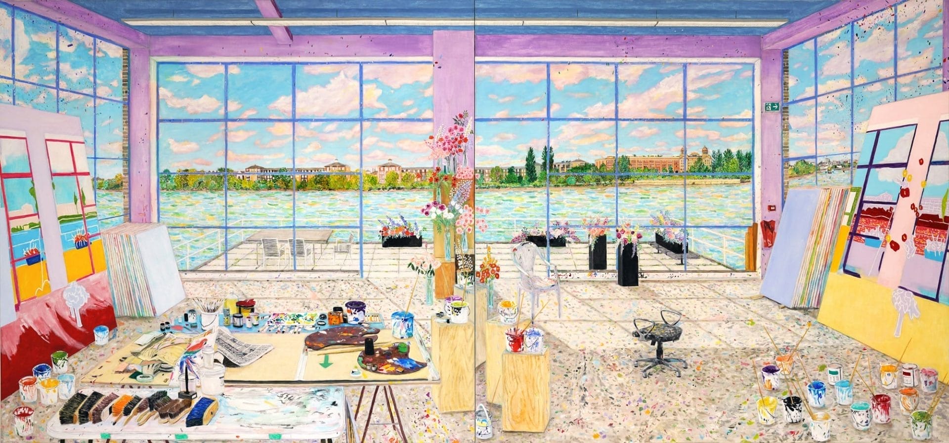 Damian Elwes - Studio Visit