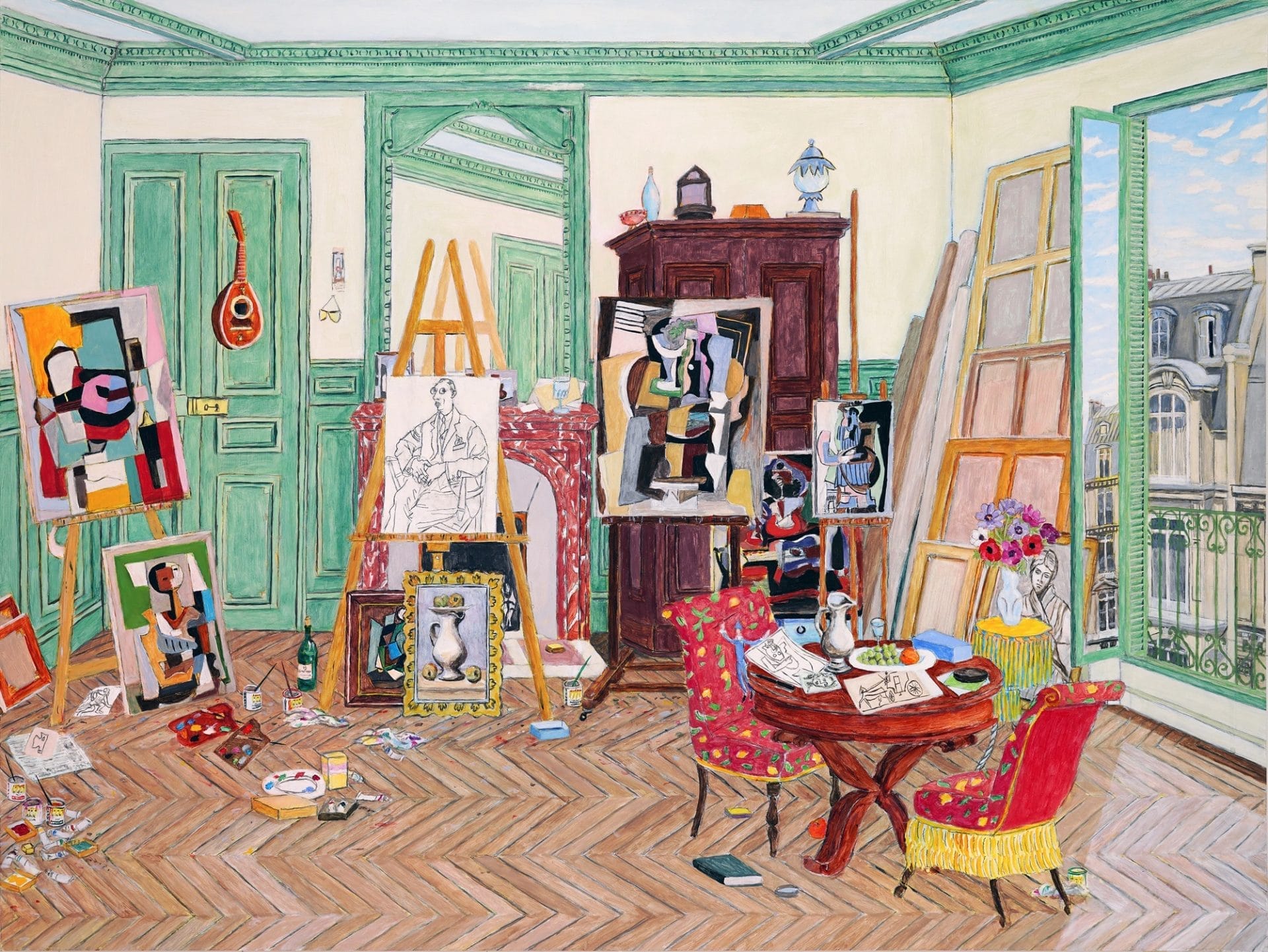 Damian Elwes - Studio Visit