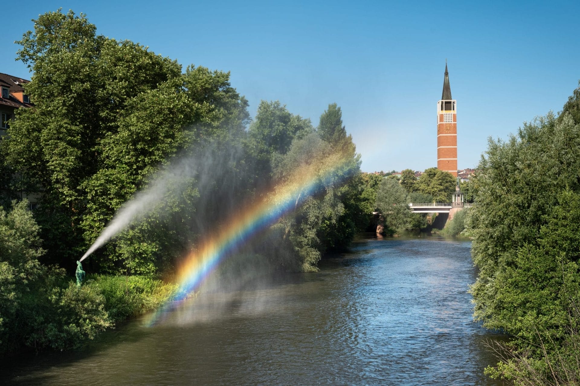 Haug, the Rainbow Fountain