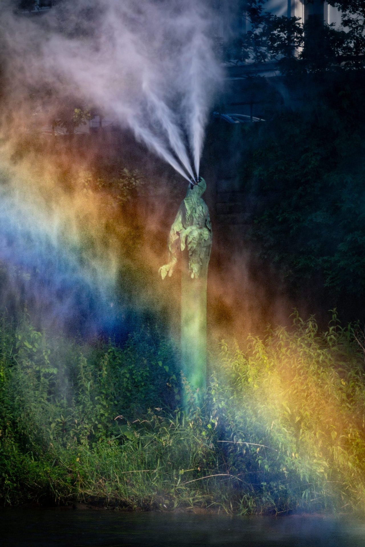 Haug, the Rainbow Fountain