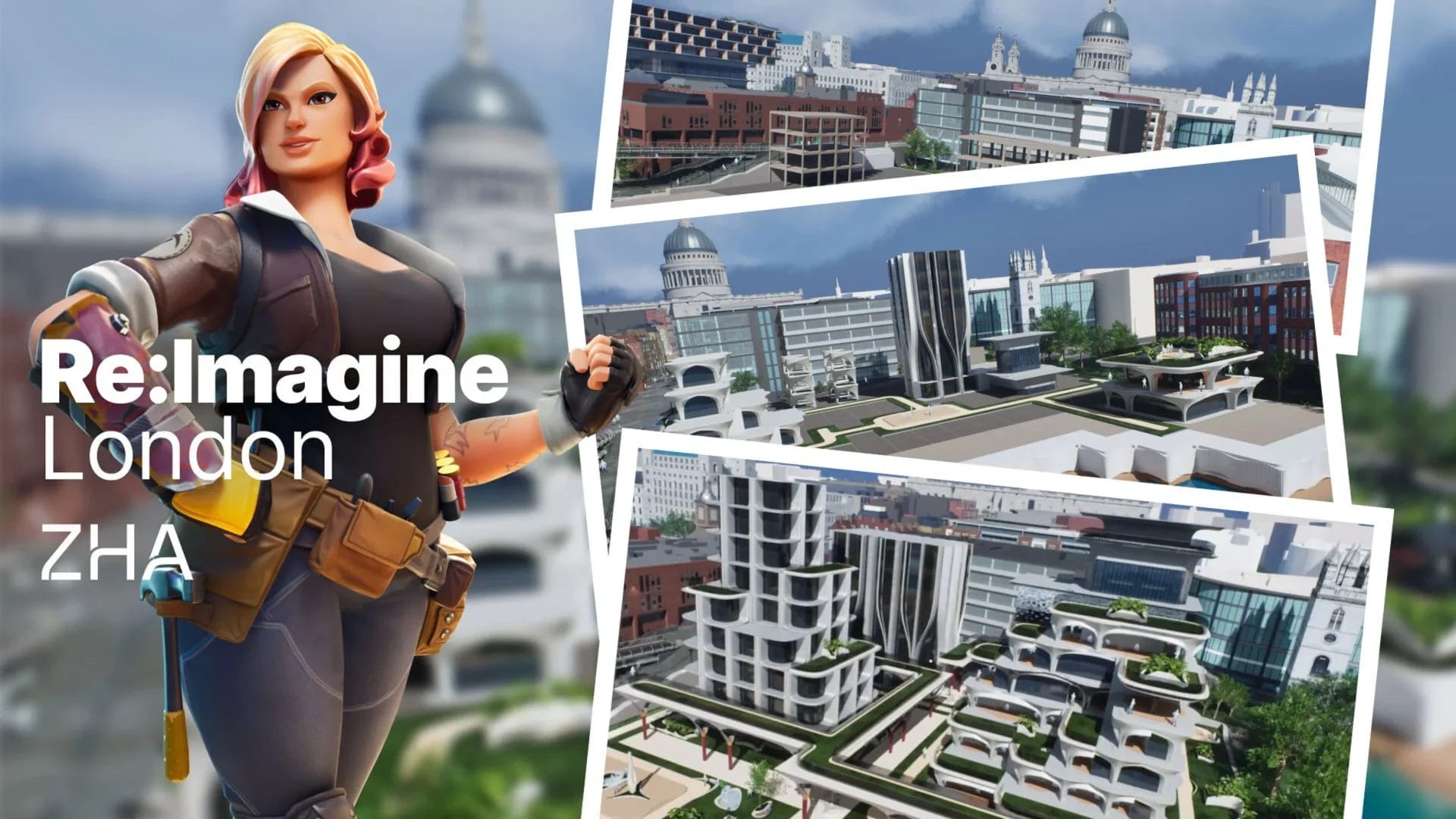 Zaha Hadid x Fortnite