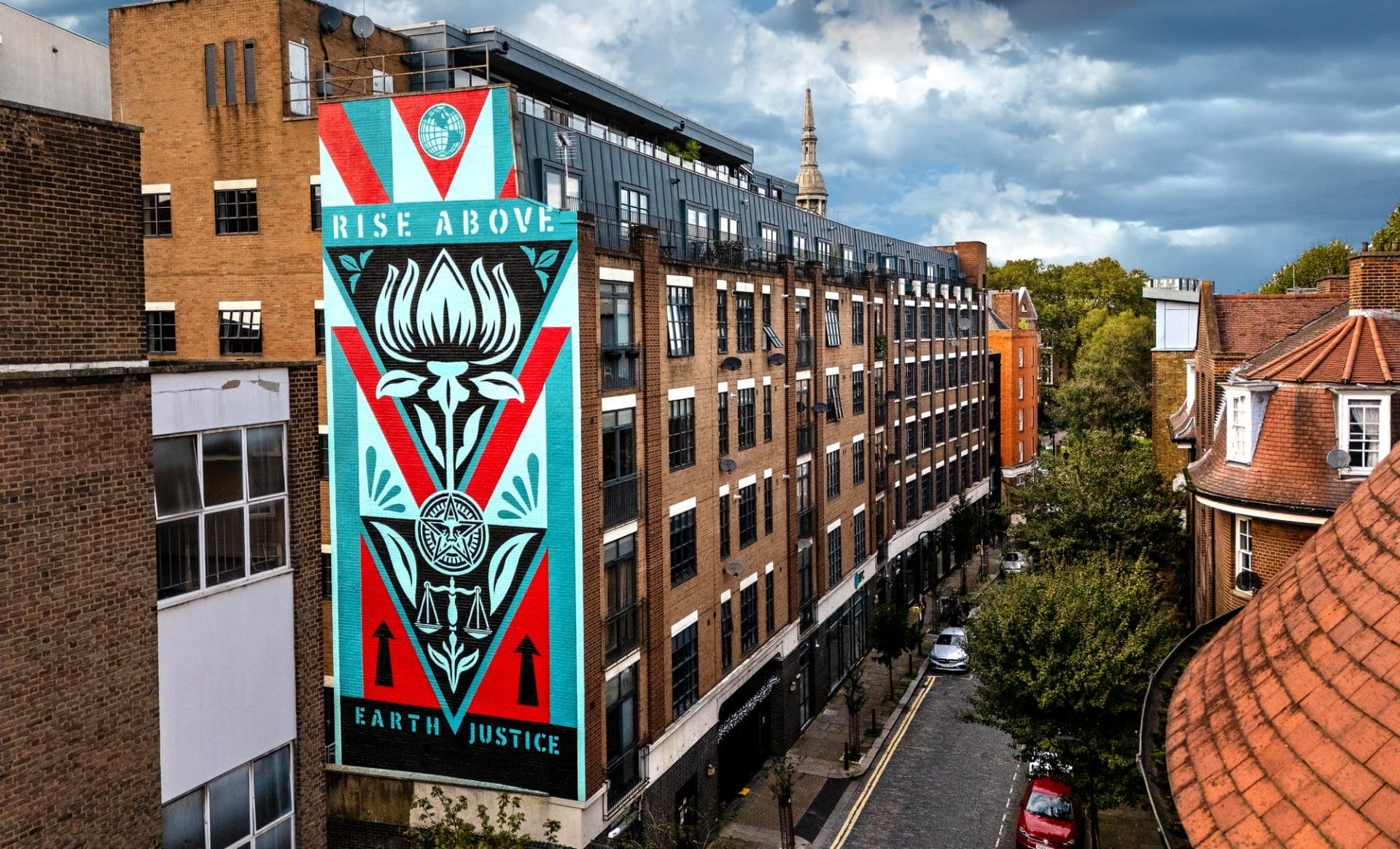 Shepard Fairey - Rise Above, Earth Justice