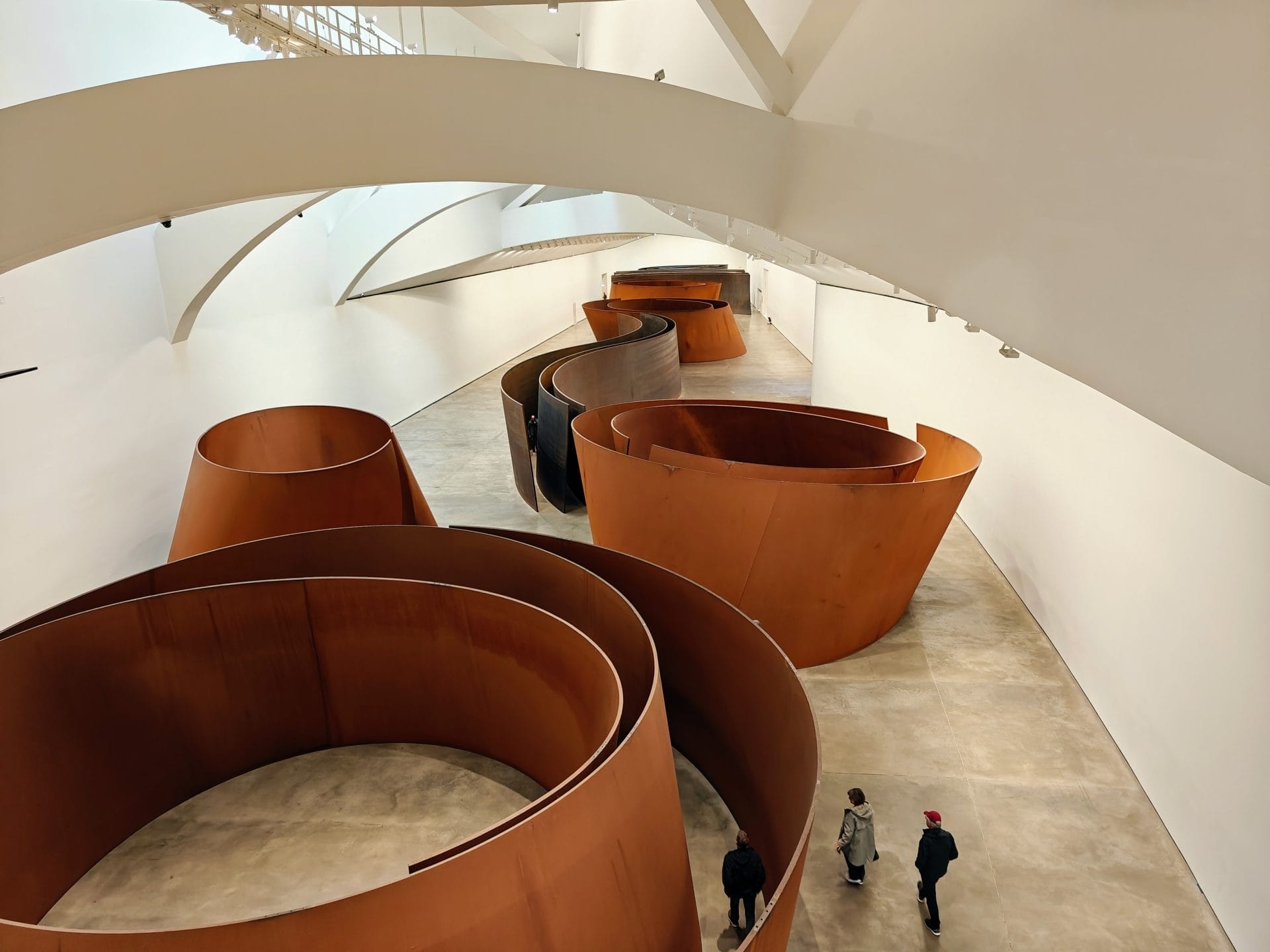 Richard Serra in Guggenheim Bilbao