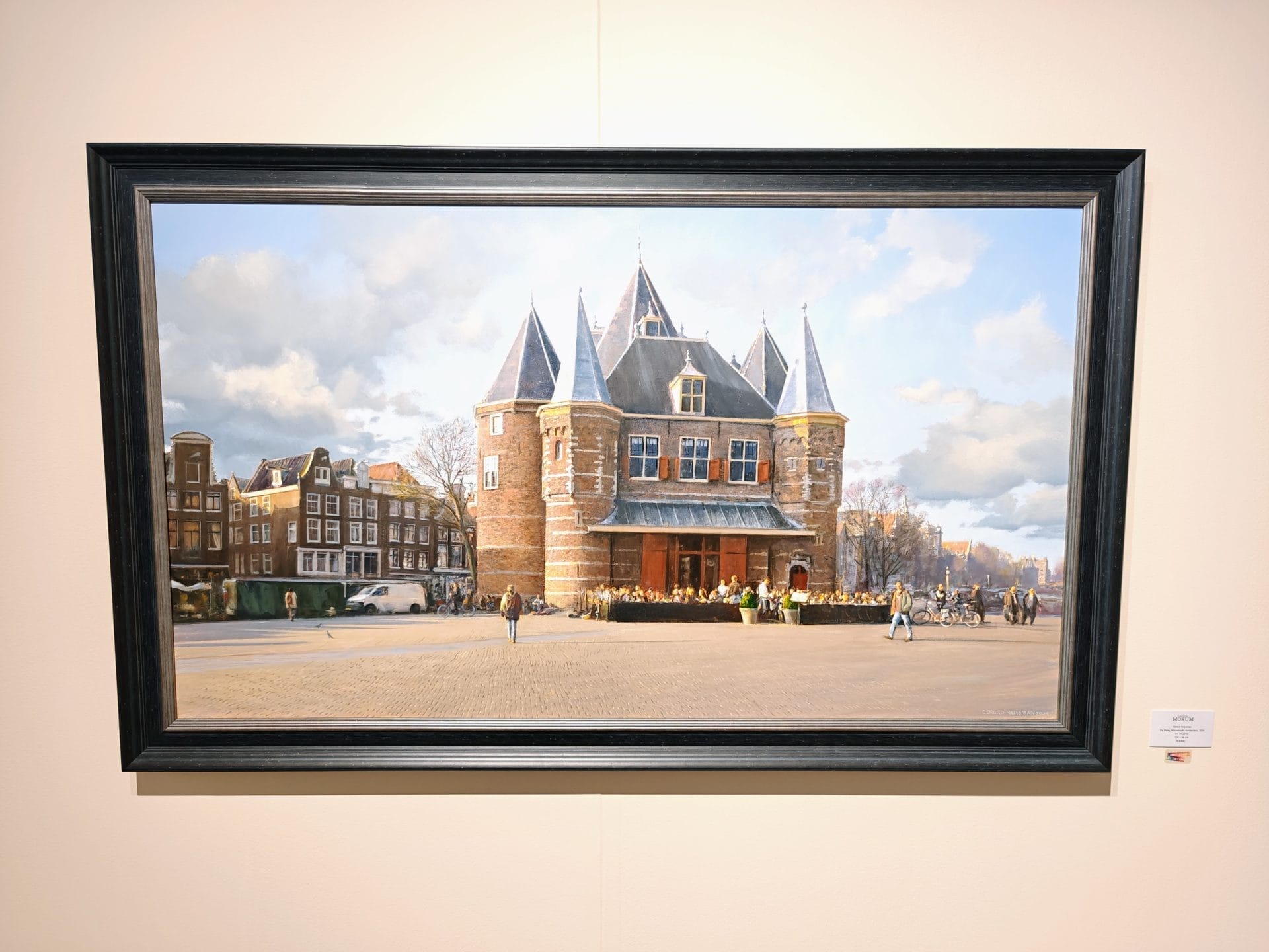 Gerard Huysman - De Waag, Nieuwmarkt Amsterdam (Galerie Mokum)