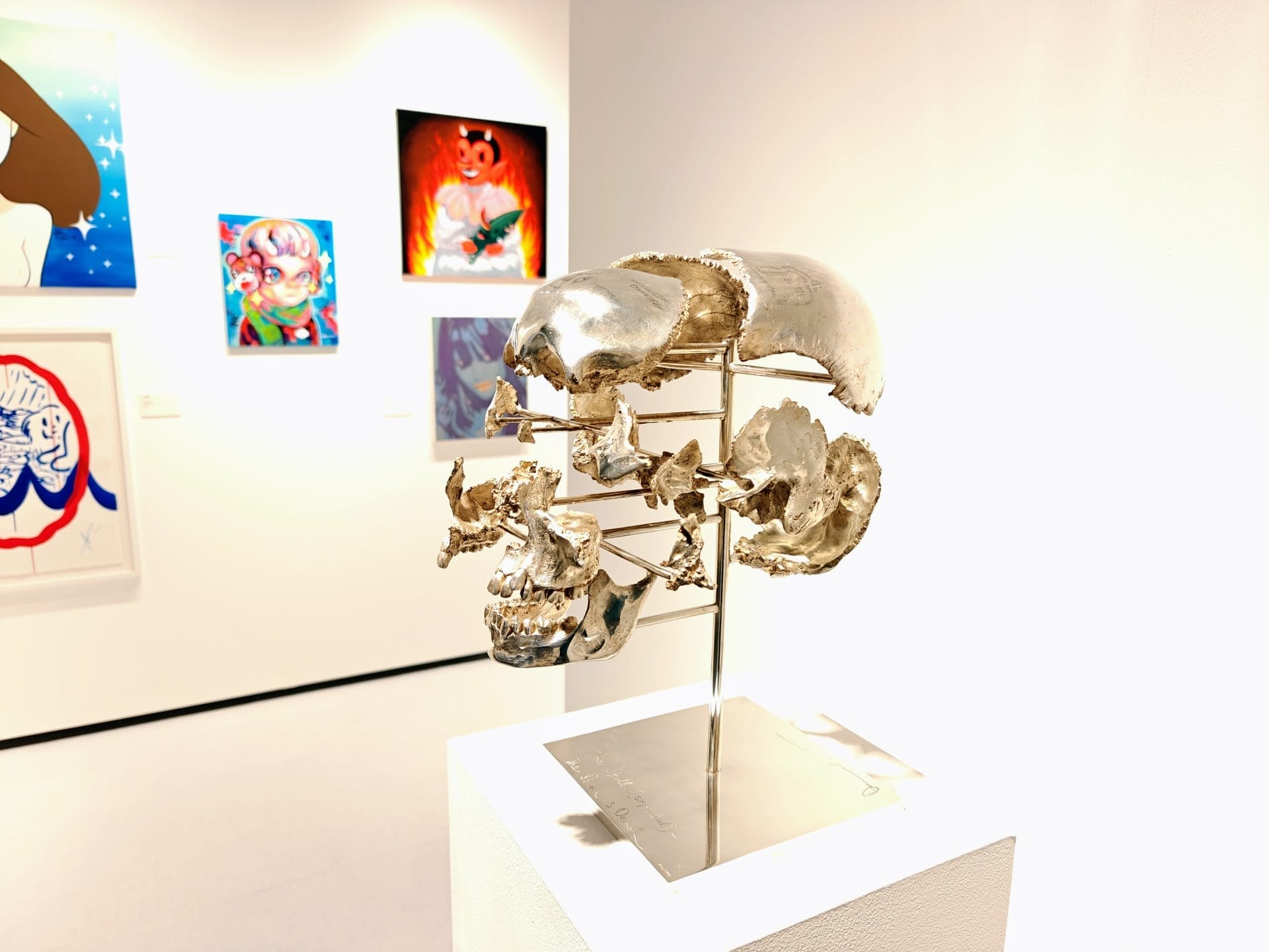 Damien Hirst - Skull Exploded - The Dream is Dead (Jaski Gallery)