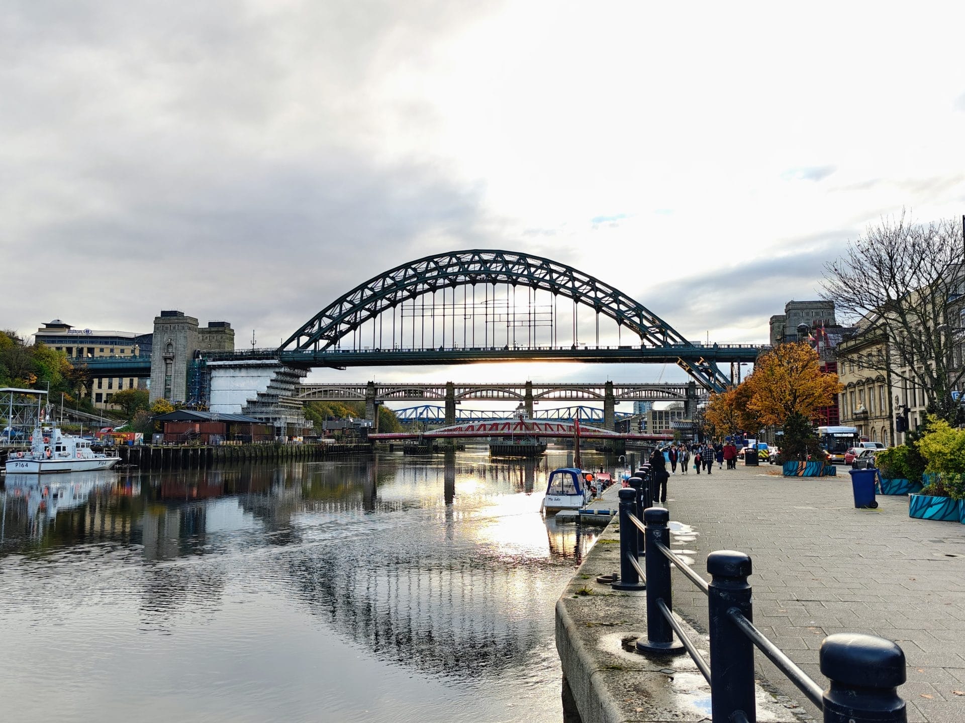 De bruggen over de Tyne