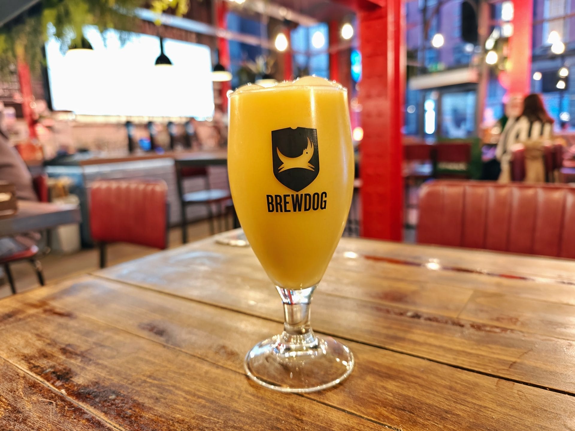 Een heerlijk biertje van Vault City bij BrewDog