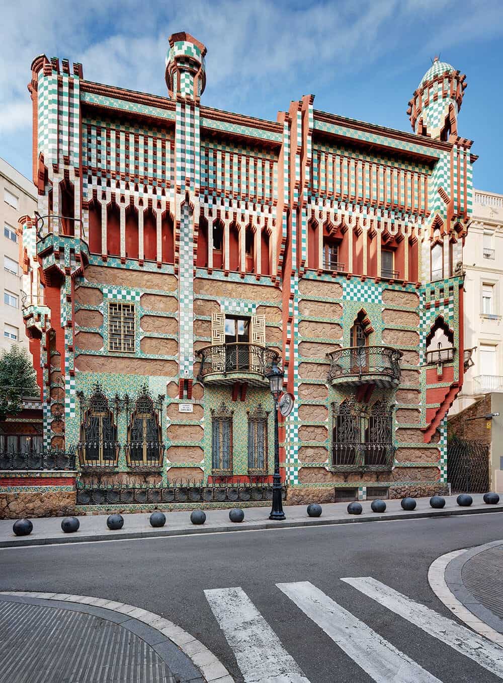 eerste huis van Gaudí in Barcelona