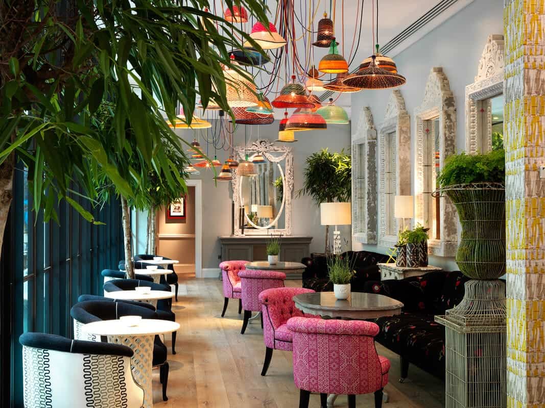 kleurrijk hotel in Londen