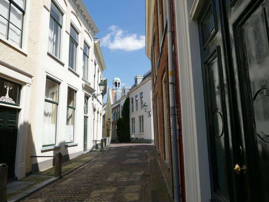 Rustig straatje in Leeuwarden