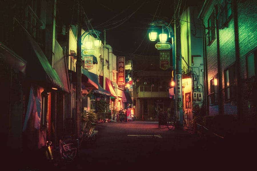 nacht in Tokio