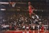 beroemde foto van Michael Jordan
