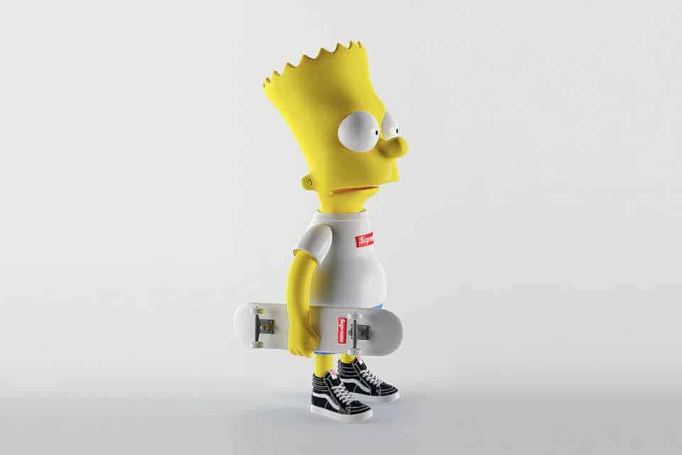 Bart Simpson in Supreme